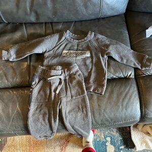 Cabelas Gray Kids Jogger Set